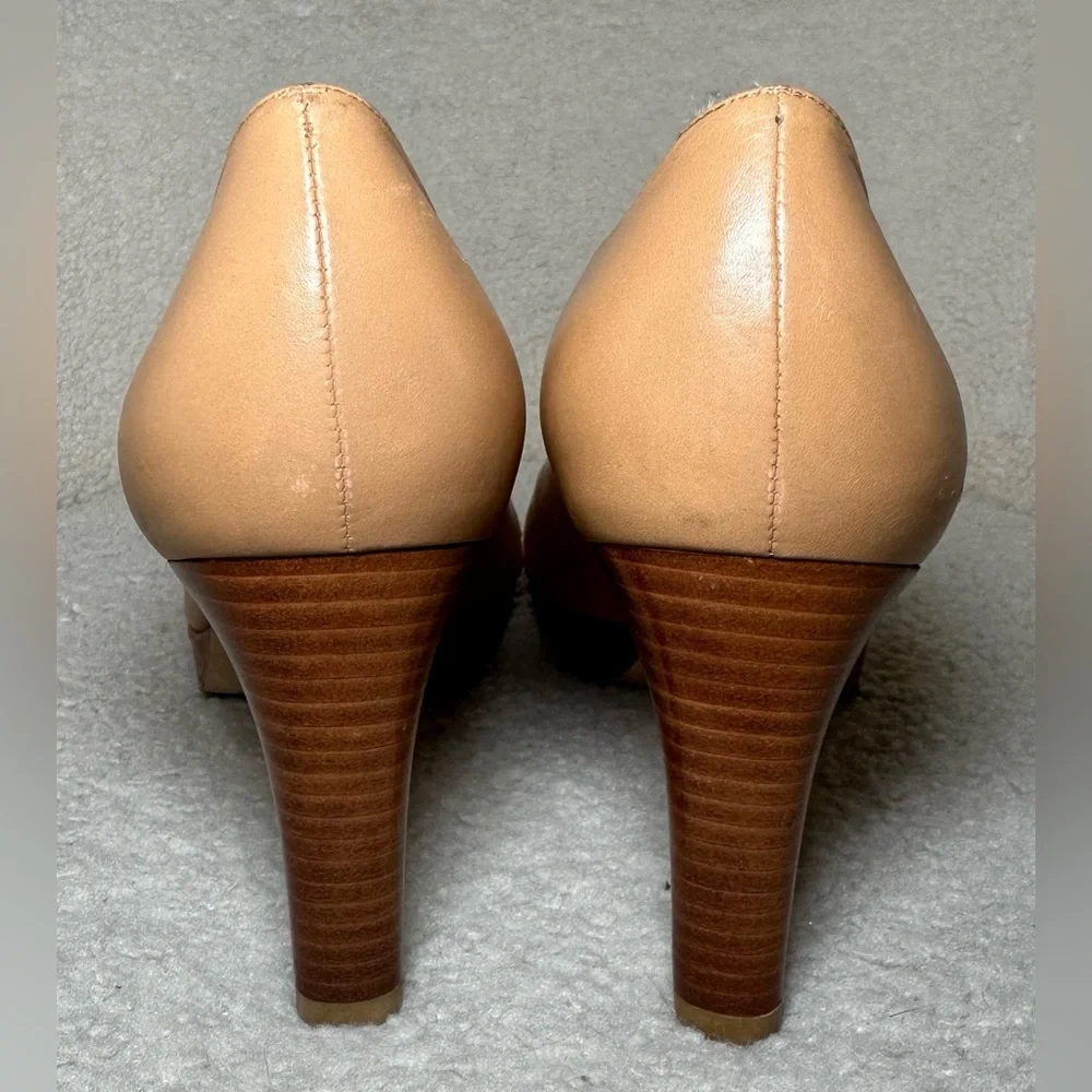 Stuart Weitzman Overit women’s high heels pumps tan brown nude neutral classic 8